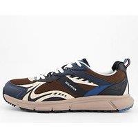 Tommy Hilfiger Outdoor Sneaker Tech Mix Trainers - Brown