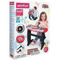 Winfun Disco Beat Bop Keyboard Rock Star Set - Red