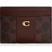 Coach Coated Canvas Signature Essential Card Case