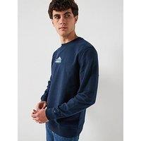 Tommy Jeans Regular Fit Dna Play Crew Sweat - Navy