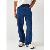 Tommy Jeans Theo Baggy Fit Carpenter Jeans - Dark Blue