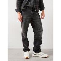 Calvin Klein Jeans 90S Straight Fit Jeans - Black