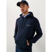 Tommy Hilfiger Small Left Chest Hoodie - Navy