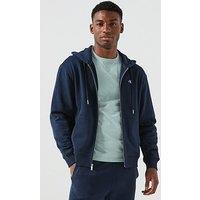 Calvin Klein Jeans Terry Monogram Hoodie - Navy