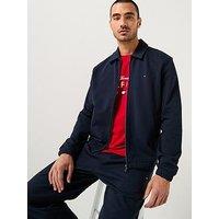 Tommy Hilfiger Essential Terry Ivy Full Zip Sweat - Navy
