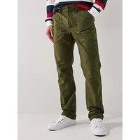 Tommy Hilfiger Mercer Rigid Utility Garment Dyed Trousers - Green