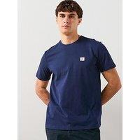 Calvin Klein Jeans Classic Left Chest Badge T-Shirt - Navy