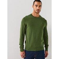 Tommy Hilfiger Essential Cotton Knitted Jumper - Green