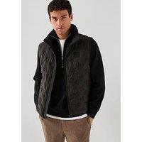Calvin Klein Heatseal Quilted Gilet - Black