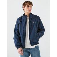 Calvin Klein Jeans Ripstop Padded Harrington Jacket - Navy