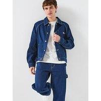 Calvin Klein Jeans Darted Workwear Denim Jacket - Blue