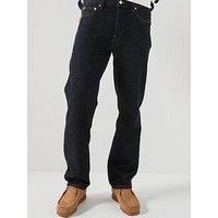 Tommy Hilfiger Dover Regular Straight Fit Selvedge Jeans - Dark Wash