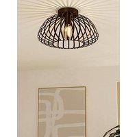Eglo Espinal Brown Steel Contemporary Ceiling Light