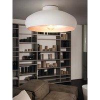 Eglo Mogano Vintage White And Silver Ceiling Light
