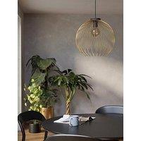 Eglo Venezuela Gold Steel Single Pendant Light