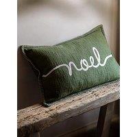 Gallery Direct Noel Script Christmas Cushion 300X500Mm