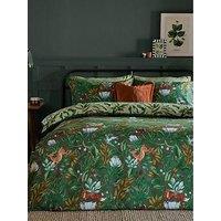 Furn Intothewoods Duvet Set Forest Green