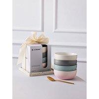 Le Creuset Set Of 4 Coupe Cereal Bowls