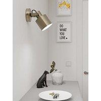 Eglo Southery Bronzed Steel Wall Spotlight
