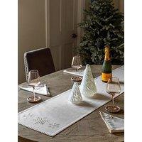 Gallery Direct Deco Luxe Snowflake Table Runner 360X1800Mm