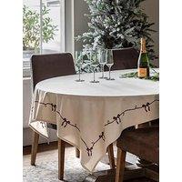 Gallery Direct Heritage Christmas Printed Table Cloth 1400X1800Mm