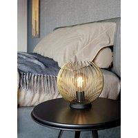 Eglo Venezuela Spherical Gold & Black Table Lamp