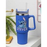 Lilo & Stitch Stitch Blue 900Ml Insulated Cup And Straw