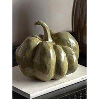Gallery Direct Ceramic Pumpkin Sage