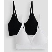 The Very Collection 2Pk Seamless Bra Mono