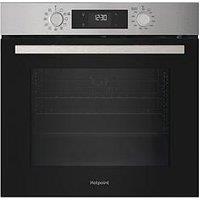 Hotpoint Ho 278P X Uk - Class 2 Single Oven With Multiflow Technology - Black - Oven Only