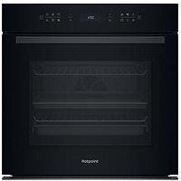 Hotpoint Hoi68Pt1Sbuk Class 6 Single Oven With Active Multiflow - Black - Oven Only