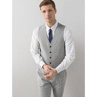 The Very Collection Slim Fit Waistcoat - Light Grey