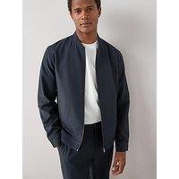 The Very Collection Smart Bomber Jacket - Navy