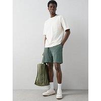 The Very Collection Pure Cotton Washed Jogger Short - Khaki