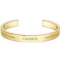 Lacoste Mens Adventurer Ip Bangle Bracelet - Gold