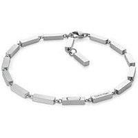 Calvin Klein Klein'S Men'S Ck Essential Links Stainless Steel Bracelet - Silver