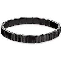 Calvin Klein Men'S Ck Parallel Black Ip Bracelet