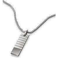 Calvin Klein Men'S Ck Parallel Stainless Steel Necklace - Silver