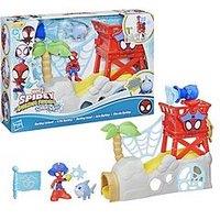 Spidey And His Amazing Friends Water-Webs Spidey Island Playset