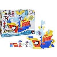 Spidey And His Amazing Friends Water-Webs Ahoy Bubble Pirate Ship Playset