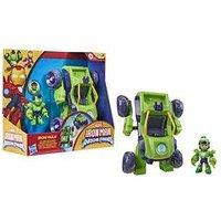 Iron Man And His Awesome Friends And His Awesome Friends Iron Hulk 2-In-1 Mech Suit And Vehicle