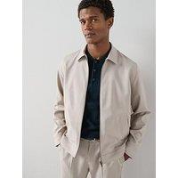 The Very Collection Smart Harrington Jacket - Stone