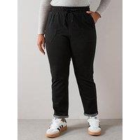 The Very Collection Curve Stretch Comfort Straight Leg Jean - Black