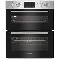 Indesit Dui 10D Ix Electric Fan Double Oven - Stainless Steel - Oven Only