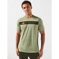 Adidas Mens Tiro Essentials Jersey T- Shirt - Green