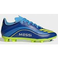 Adidas Junior F50 Messi League Firm Ground Football Boots - Blue