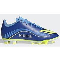 Adidas Junior F50 Messi Club Firm Ground Football Boots - Blue