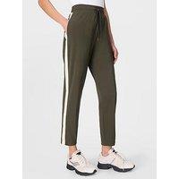 Sweaty Betty Explorer Side Stripe 25" Trouser - Green