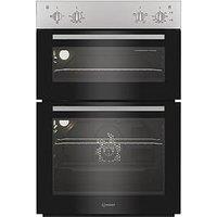 Indesit Dii 10N S Electric Fan Double Oven - Silver - Oven With Installation