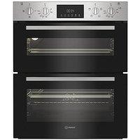 Indesit Dui 12D Ix Electric Fan Double Oven - Stainless Steel - Oven With Installation